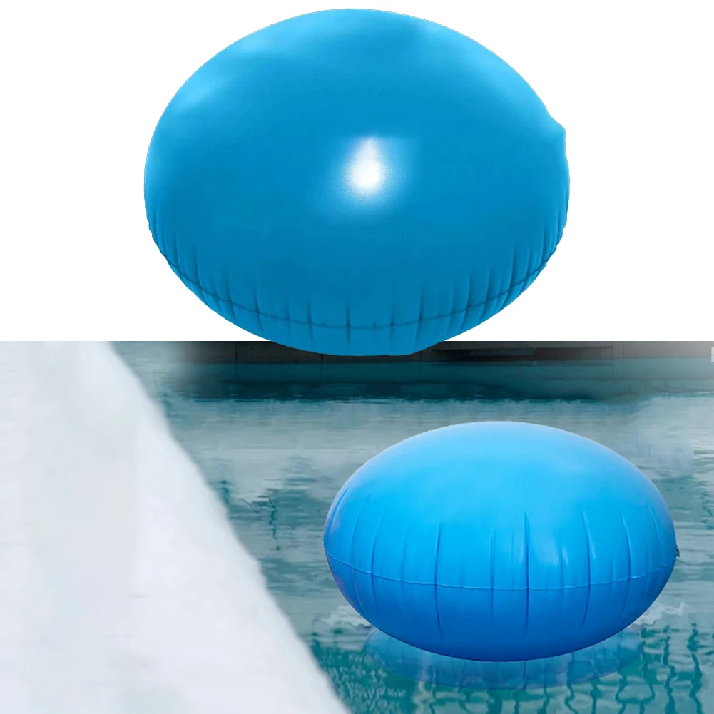 Winter Pool Pillow Set 120cm/150cm With 2pcs 3meter Rope For Pool Cover Blue PVC Inflatable Swimming Pool Protective Pillow