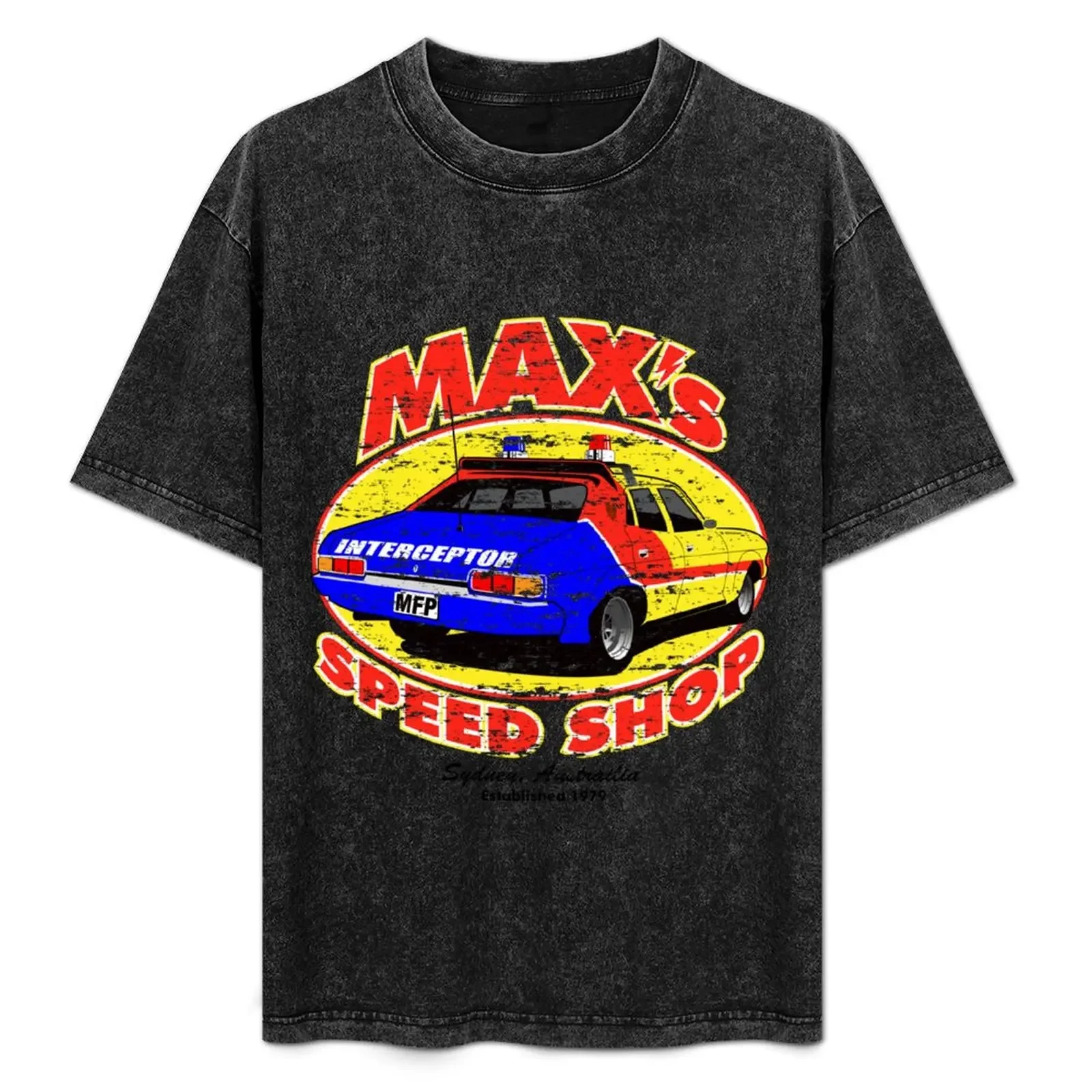 

Mad Max's Speed shop T-Shirt anime figures tshirts personalised customizeds clothes clothing for men