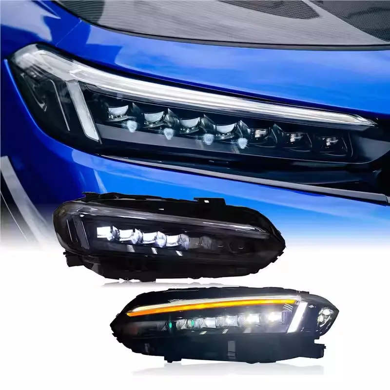 

Car LED Front lamp headlight for Honda Acura integra civic 11st 2022-2024 DRL turn signal Car Accessories
