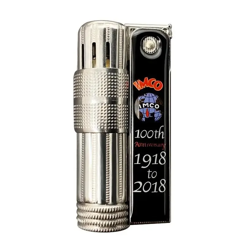 NEW (1918 To 2018) IMCO Flint Gasoline Lighter 100th Anniversary Nostalgic Limited Edition Cigarette Series