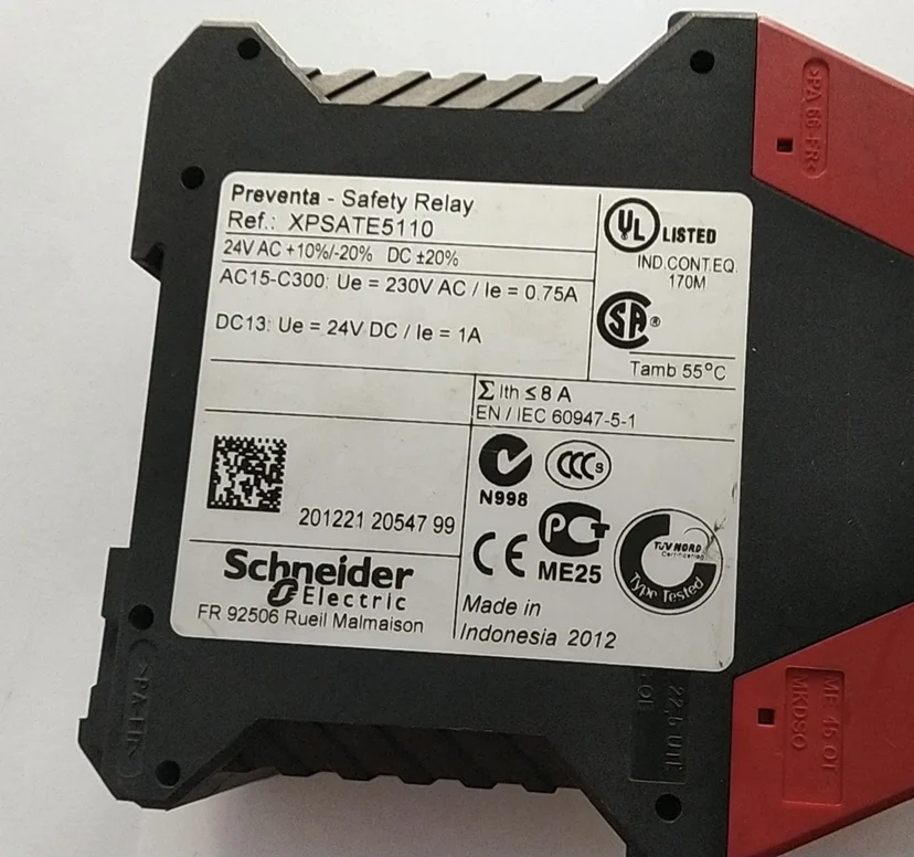 Original genuine safety relay XPSATE XPSATE5110 XPSATE5110p inquiry