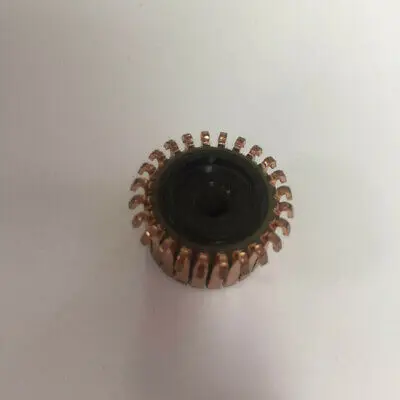 5pcs 18.9*5*11.5(12.5)*24P Height 24P Teeth Gear Silver Copper Commutator CP2414/CHY-4111-24