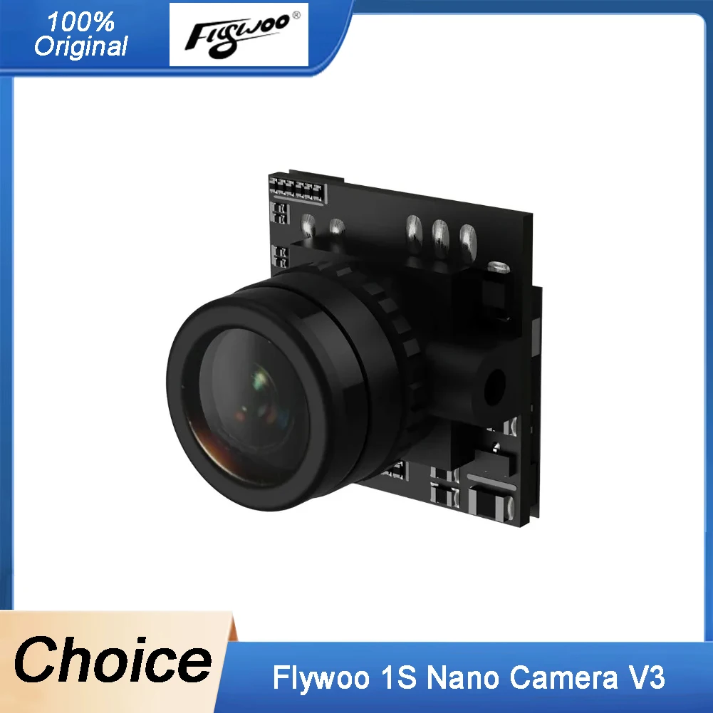 كاميرا Flywoo 1S Nano V3 - 1/3 بوصة CMOS 4:3 (NTSC/PAL)، كاميرا صغيرة عالية الدقة لطائرات بدون طيار FPV المدمجة (Whoop/Tothpick) #2