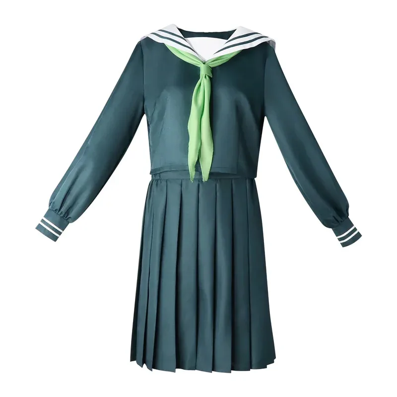 

in Stock Maomao Cosplay Apothecary Diaries Anime Green Wig JK Sailor Uniform Skirt Halloween Party Outfits for W hh:5