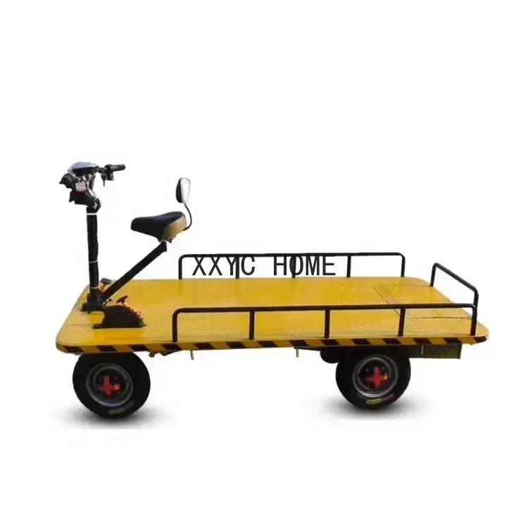 

Large size 1000kg flat electric trolley cart for short-distance transportation of goods