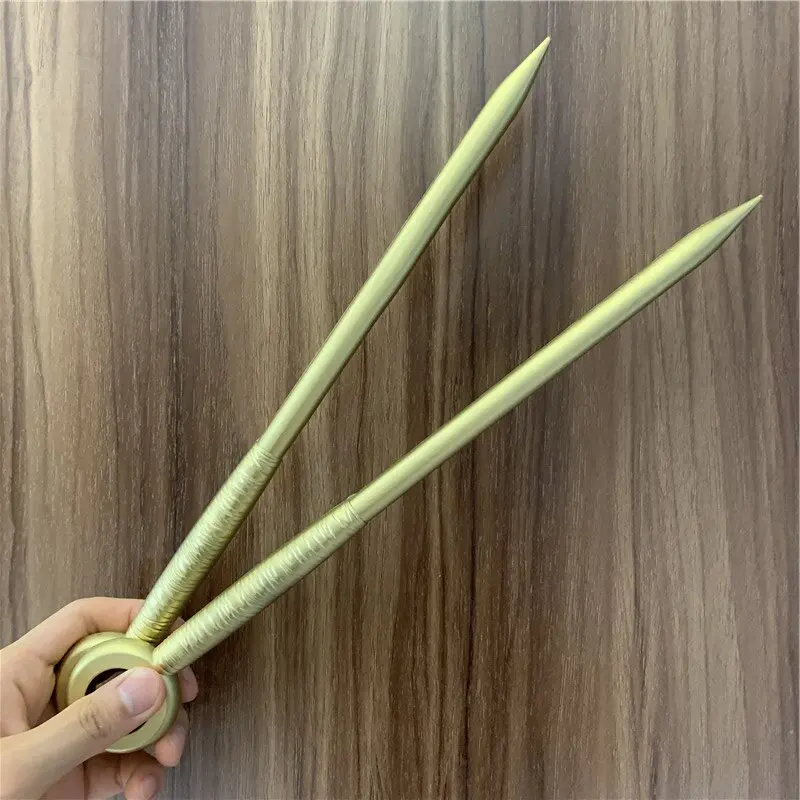 1:1 Cosplay Weapon Princes Yor Forger Needles Props Golden Accessories Role Play Weapon Model Safety PU 37cm