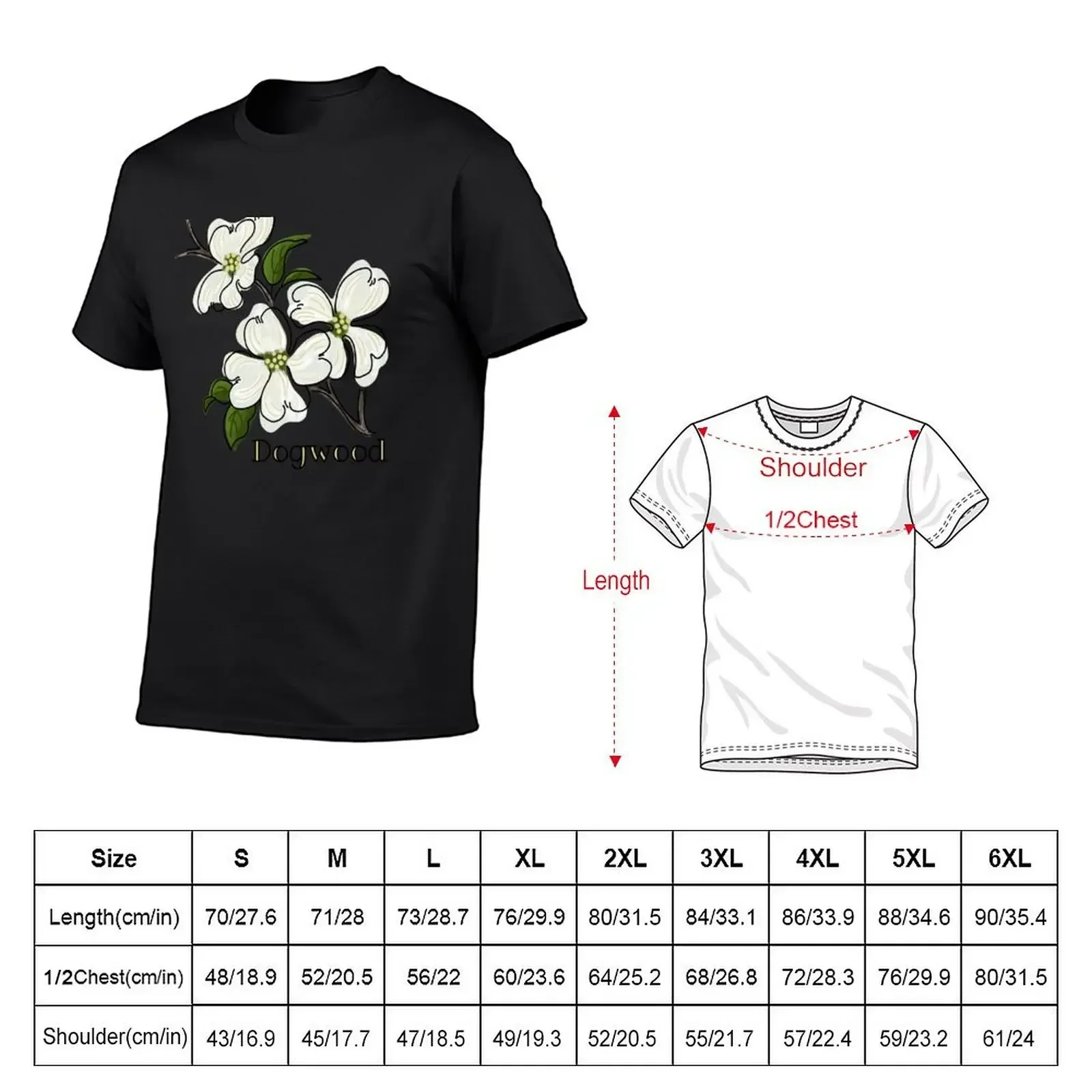 Dogwood T-Shirt Short sleeve tee summer tops customs essential t shirt sweat shirts, men