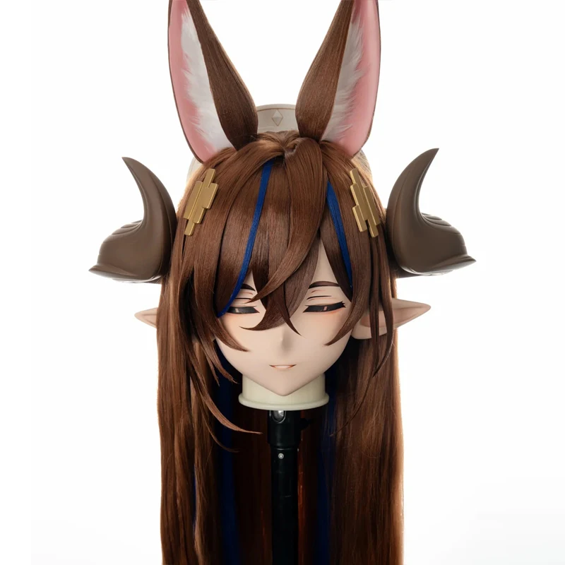

(MEO58) Customize Handmade Full Head Lockable Crossdress Male to Female Japanese Cartoon Anime Game Character Kigurumi Mask