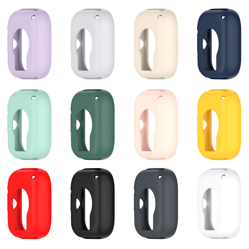 حافظة واقية من السيليكون الناعم لساعة Redmi Watch 5 4 غطاء ممتص للصدمات بإطار شل