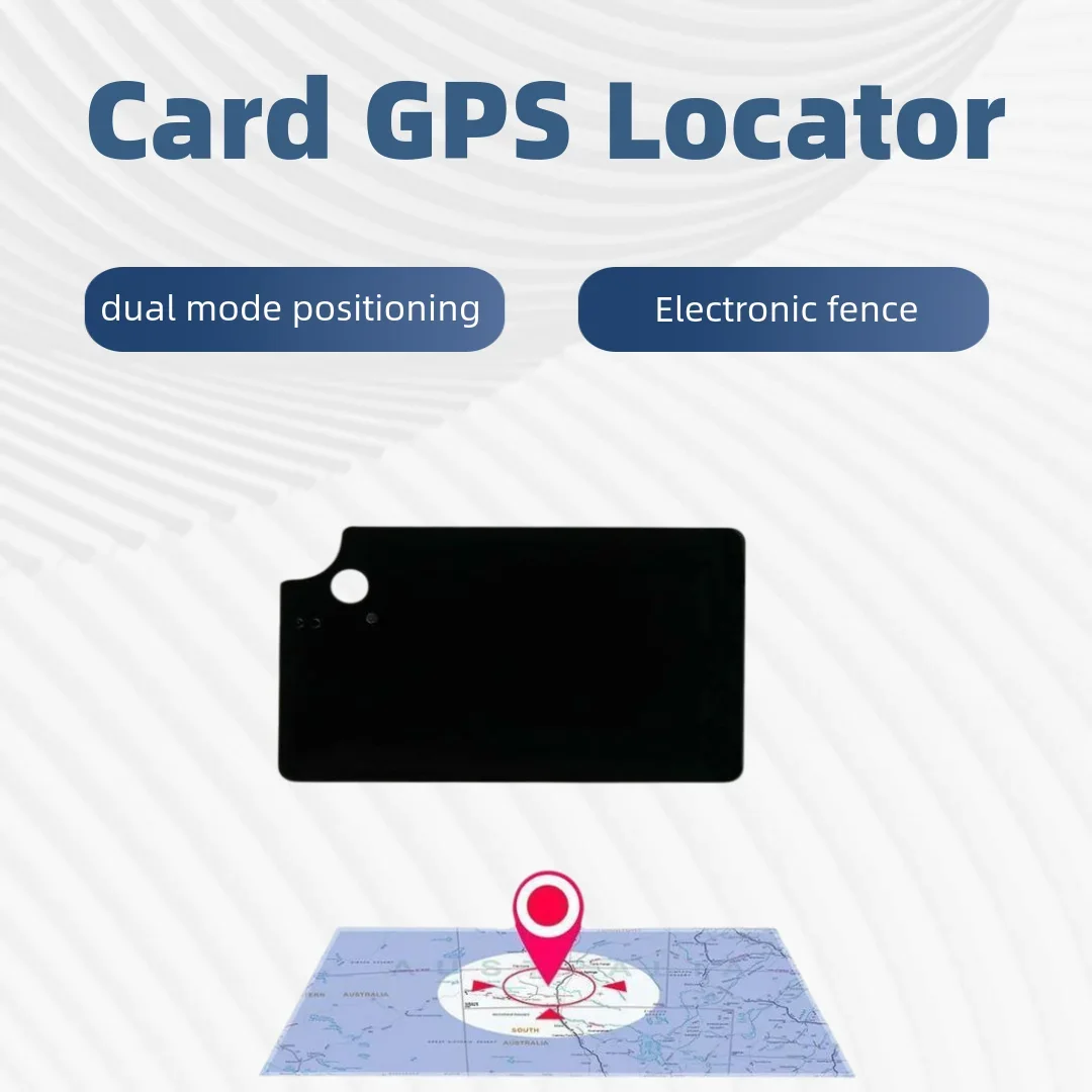 GPS positioning tracker, work card, student card support, Mobile app view, accurate dual-mode positioning