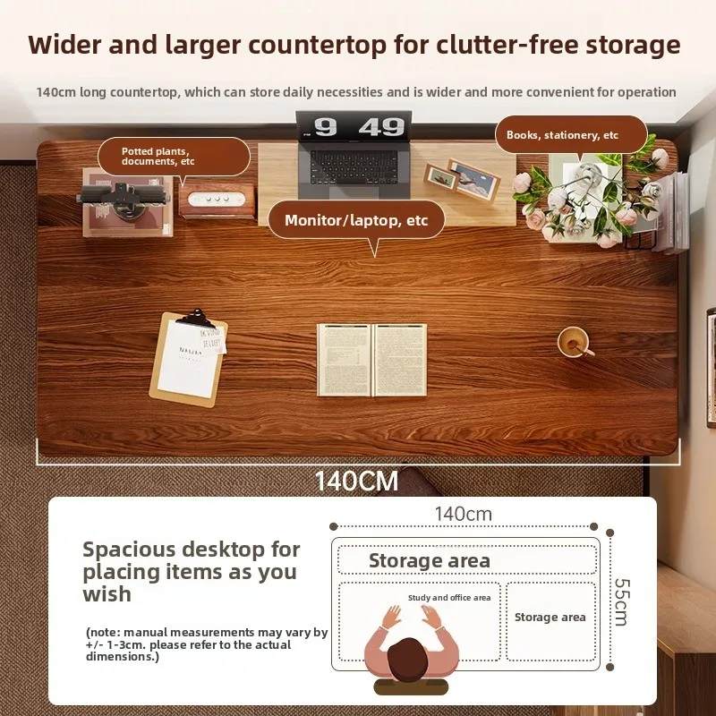 Desk Bedroom Household Student Writing Desk Small Unit Desktop Computer Desk Simple Rental House Rectangle Table