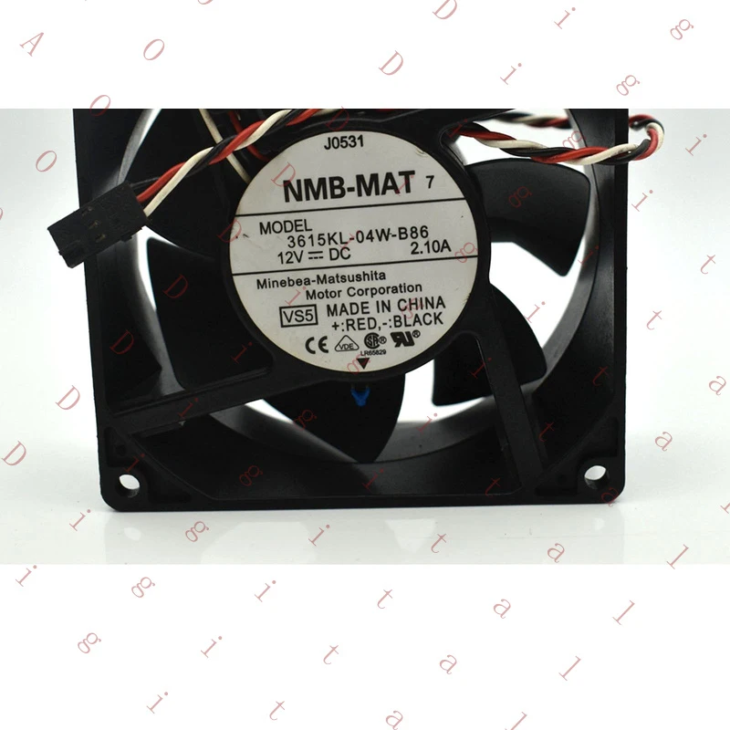 L... 1PCS New  for NMB 3615KL-04W-B86 12V 2.10A 3pin cooling fan#QW