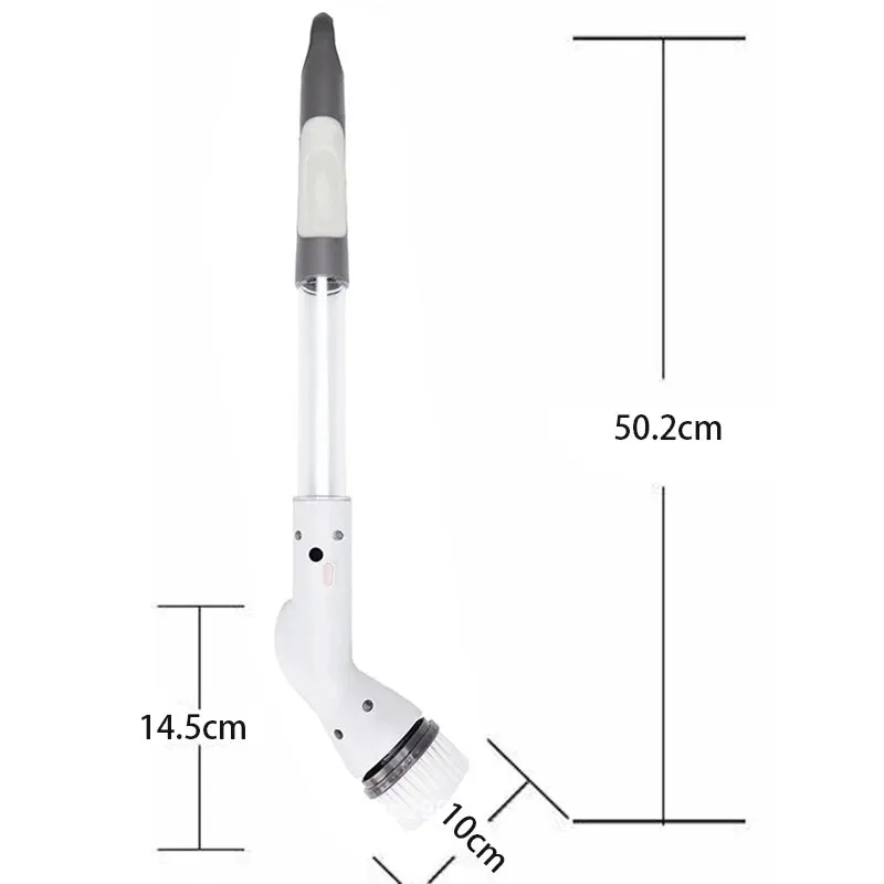 Multifunctionele Elektrische Reinigingsborstel Usb Opladen Badkamer Wasborstel Keuken Reiniging Tool Huishoudelijke Reinigingsborstel