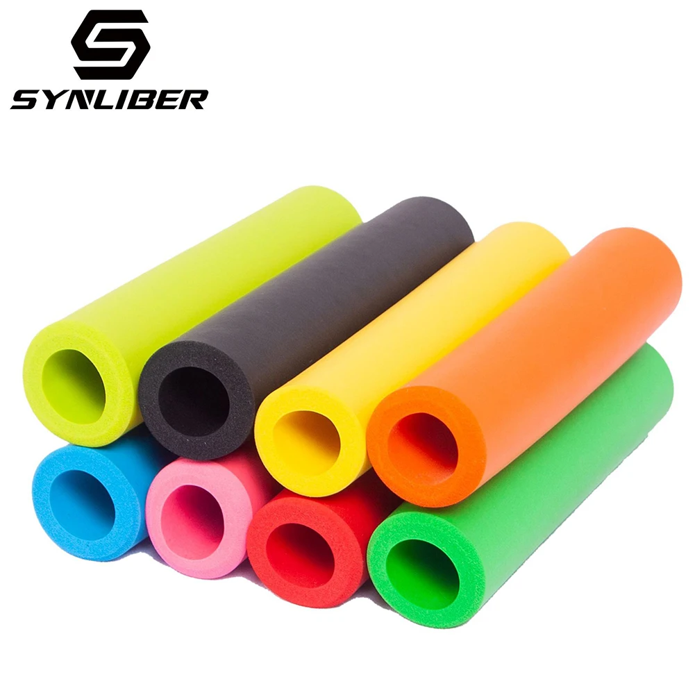 Ultra Light Silica Gel Bicycle Grips 8 Colors Silicone Material Mountain Bike Grips Sponge Comfortable Cycling Handle Grips Part