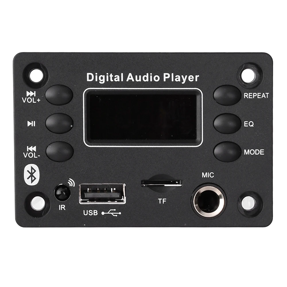 DC 12V Bluetooth Audio Decoder Board modulo Audio USB FM Radio Lossless MP3 WMA WAV FLAC APE Decoder Board Module