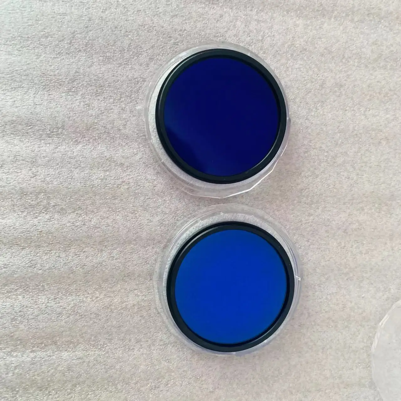 Nhiều Kích Thước 77Mm Vòng Có Ren Vít Gọng Xanh Dương Kính Cường Lực QB3 Và QB19 Cho IR Chụp Ảnh