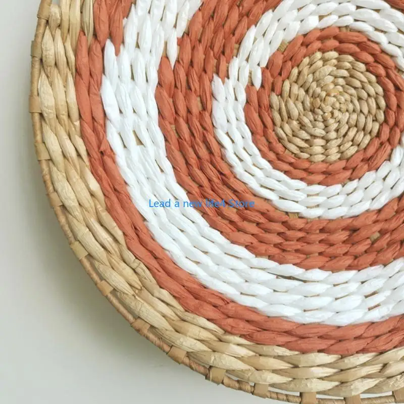 y55e rattan grass نسج للمنزل ديكور غرفة نوم ديكورات جدار الزخارف
