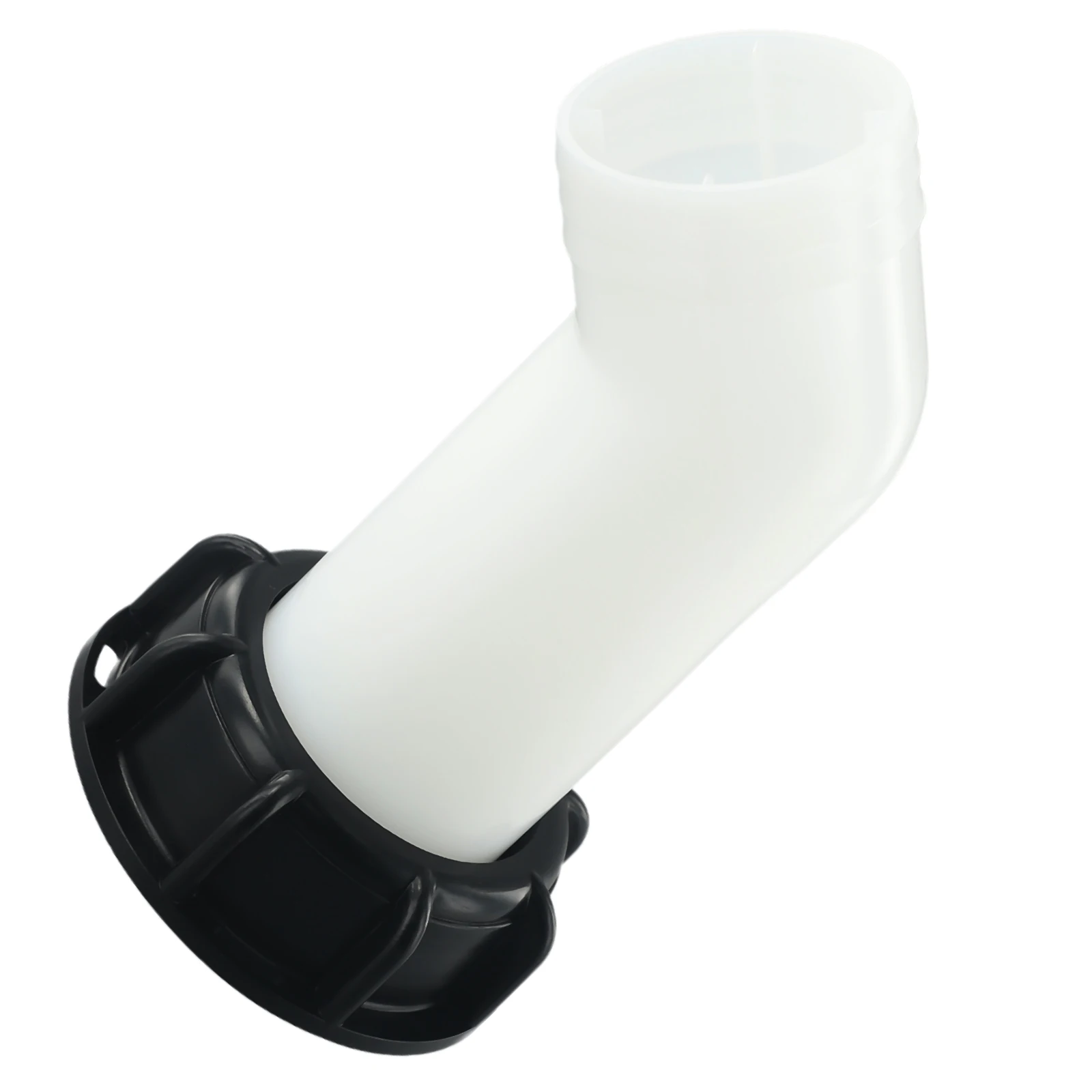 IBC Water Tank Drainage Hose 2in Extension Spout with Valve Cap Fitting and Nozzle Tap for Controlled Water Flow