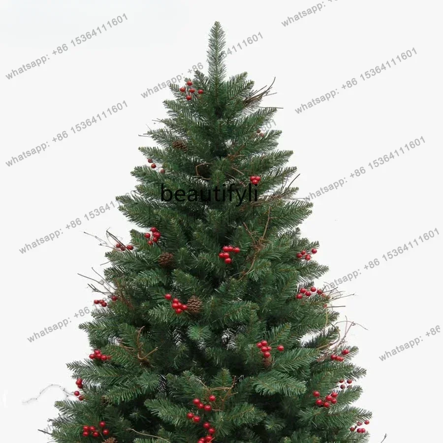 LJY1.8 M Christmas Tree Deadwood Chinese Hawthorn Hanging Branch Decorative Tree Pointed Leaf 150cm Christmas TreeH