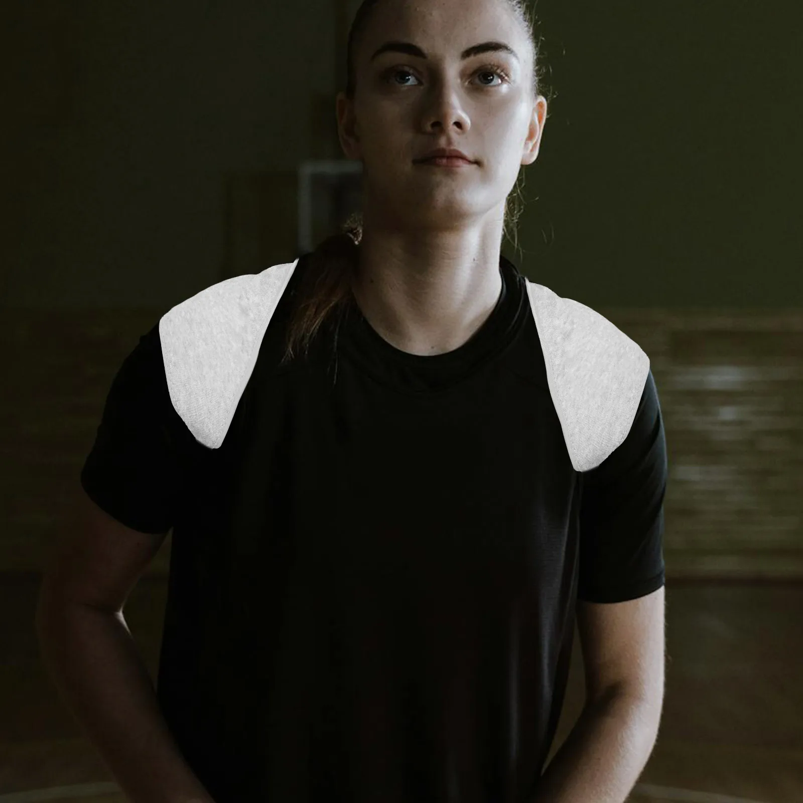 

Double Shoulder Support Sports Protection Equipment for Women Men Spandex Breathable Fitness Gear Adjustable Size Brace