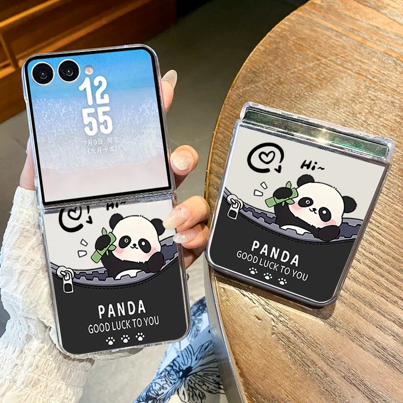 Niedliche Panda-Print Handyhül – Phone Cases Z Fold 4 Bewertung und Preis