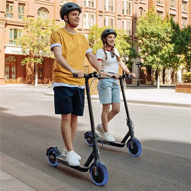 

(X07A) 2 шт. Цельные шины для самоката, цельные шины для электросамоката Xiaomi M365/Pro 8,5 дюймов, сменные колеса - синие