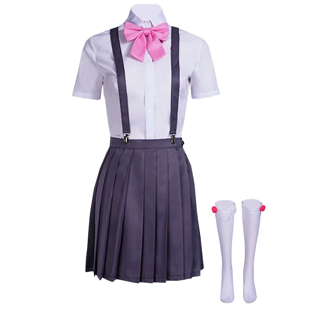 Anime Furude Rika Cosplay Costume JK Uniform Suit Halloween Carnival Outfits