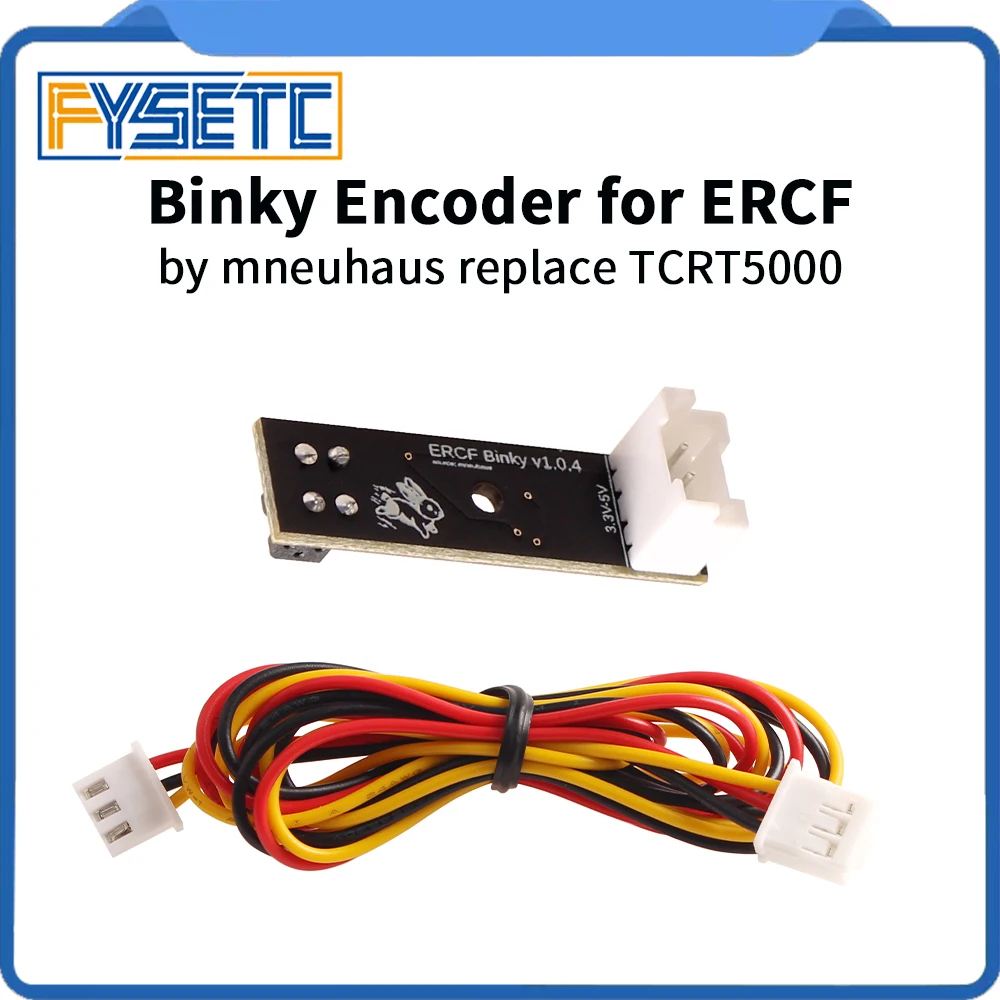 

FYSETC ERCF Binky энкодер датчик PCB Probe PCB TCRT5000 PCB для ERCF V2 Enrager кролик моркови Voron 2,4 Trident 3D принтер