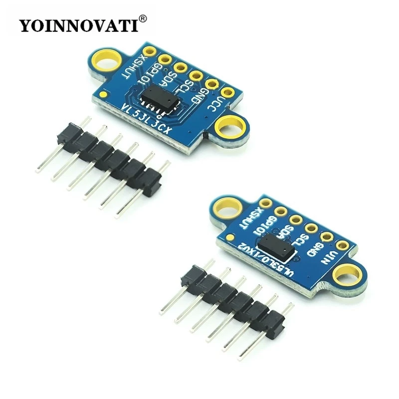 1pcs VL53L3CX Time-of-Flight ToF Laser Ranging Sensor Module Breakout 3M 940nm IR Laser Distance I2C IIC for Arduino