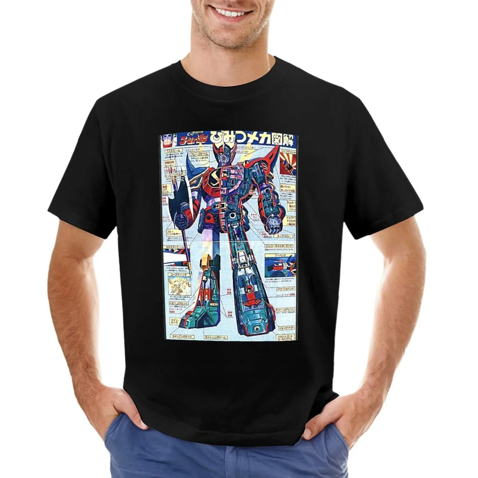 GOSHOGUN MACRON 1 T-Shirt Oversized T-Shirt Summer Top Men Clothings(4XL 5XL 6XL No shipping)
