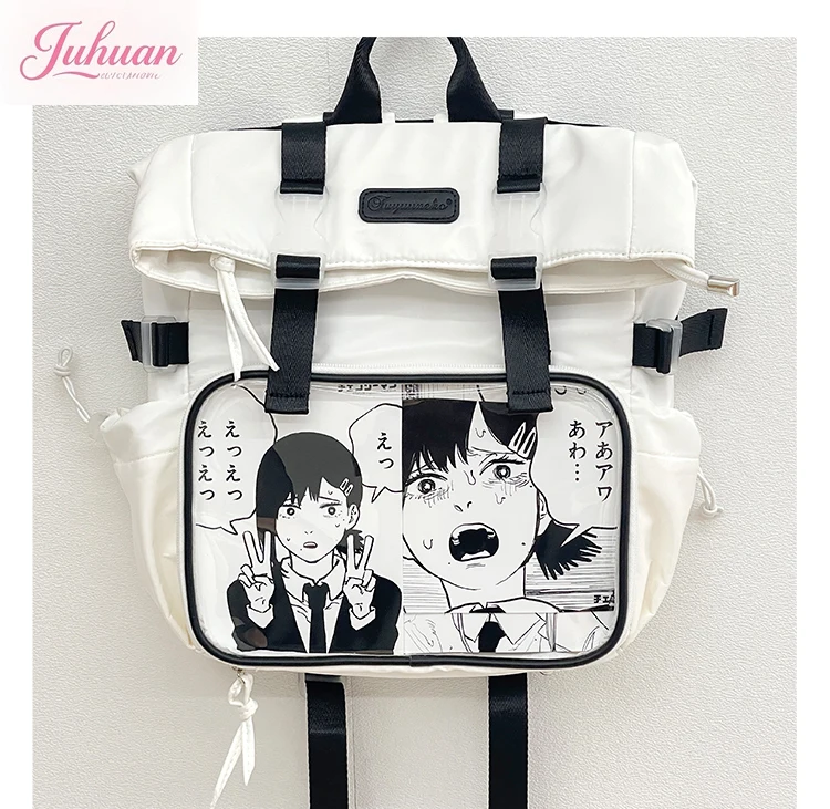 

Japanese Students' Second-dimensional Comic Exhibition Ltabag Small Food Large Capacity Light Backpack College Style School Bag