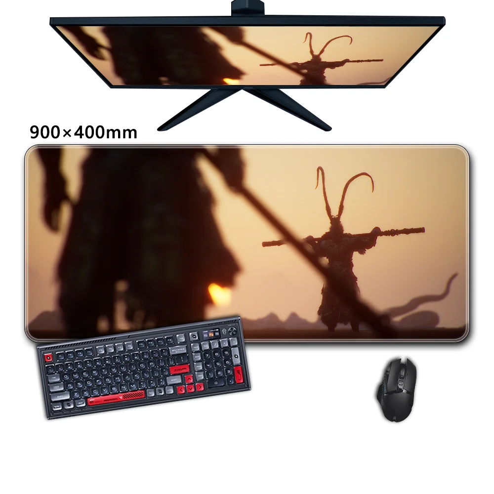 Gaming PC Compute Gamer Keyboard Mouses Pattern laptop desk mat large size anime rubber