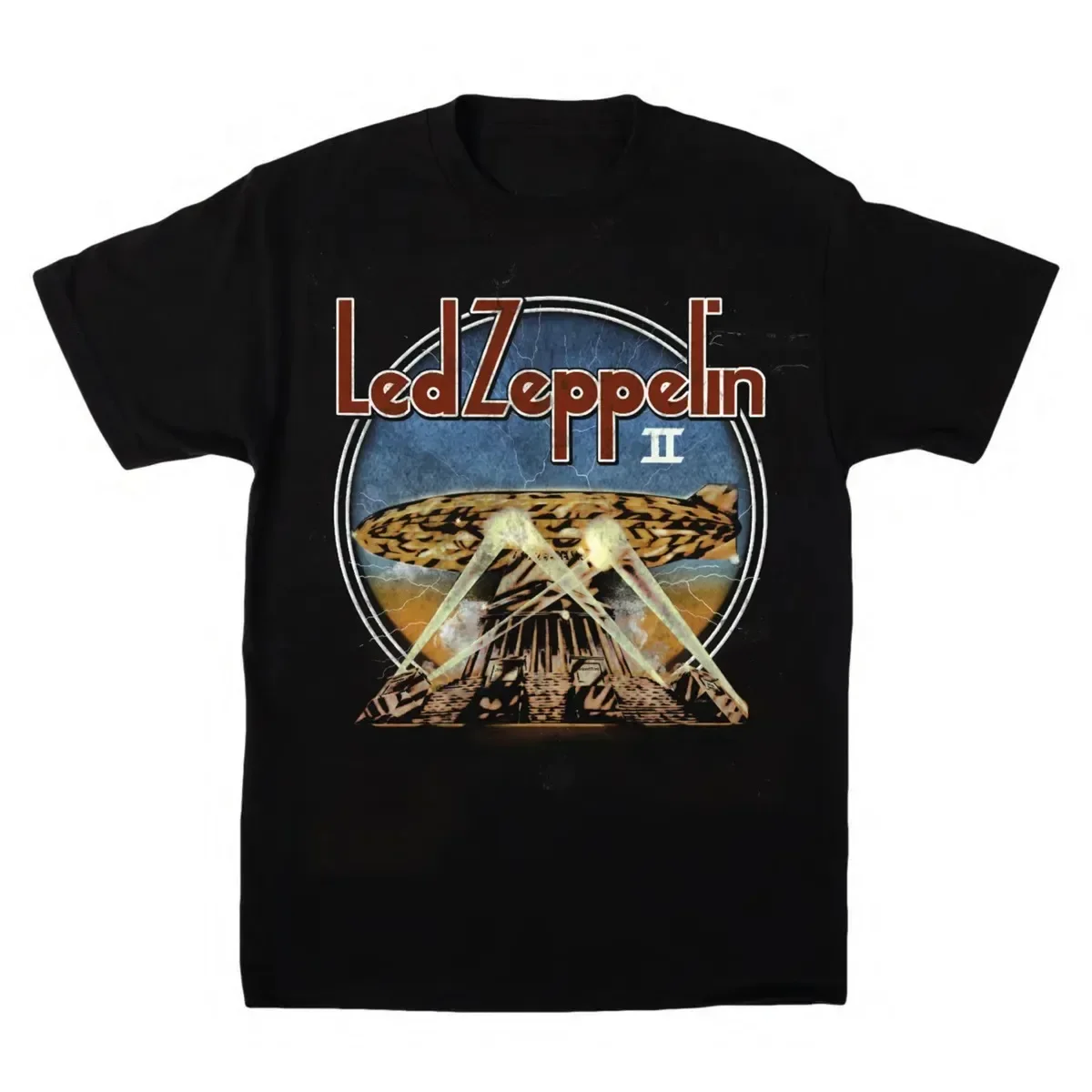 

Rock Band Led Zeppelin Men's 100%Cotton Album Graphics Tshirt 2026 New Summer Spring Women Oversized Hiphop Y2k Fashion Tshirt