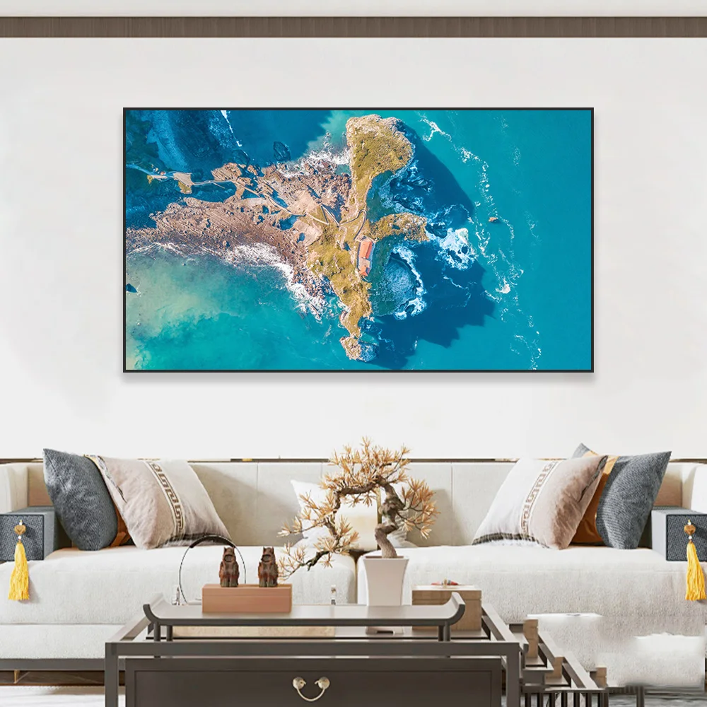 Modern City Los Angeles Landscape Poster United States Canvas Prints Night Landscape Canvas Painting Home Living Room Decor