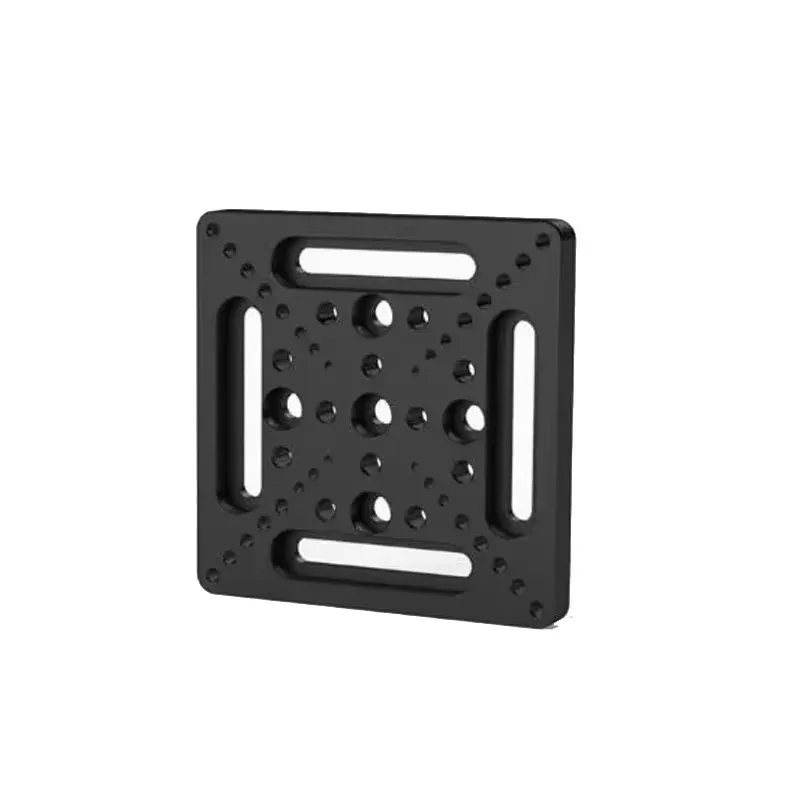 ADA-S100 100x100x10 Optical Slide Table M3M4M6 Threaded Holes Adapter Board Displacement Slide Table Adapter Plate Board
