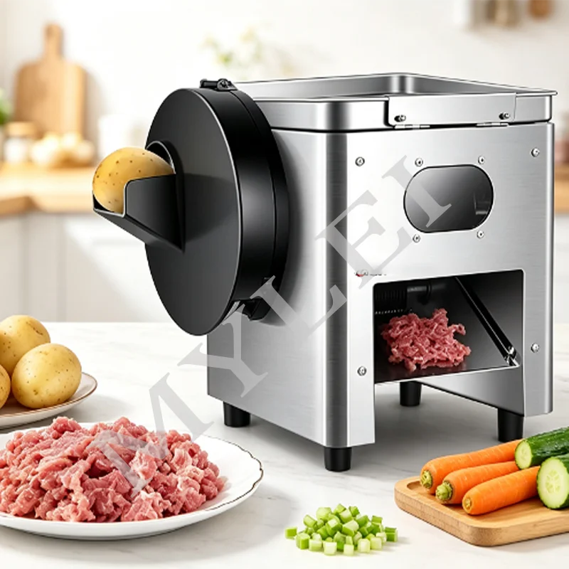 Portable Meat Slicer Compact Electric Meat Slicer for Home Use and Small Business Startup