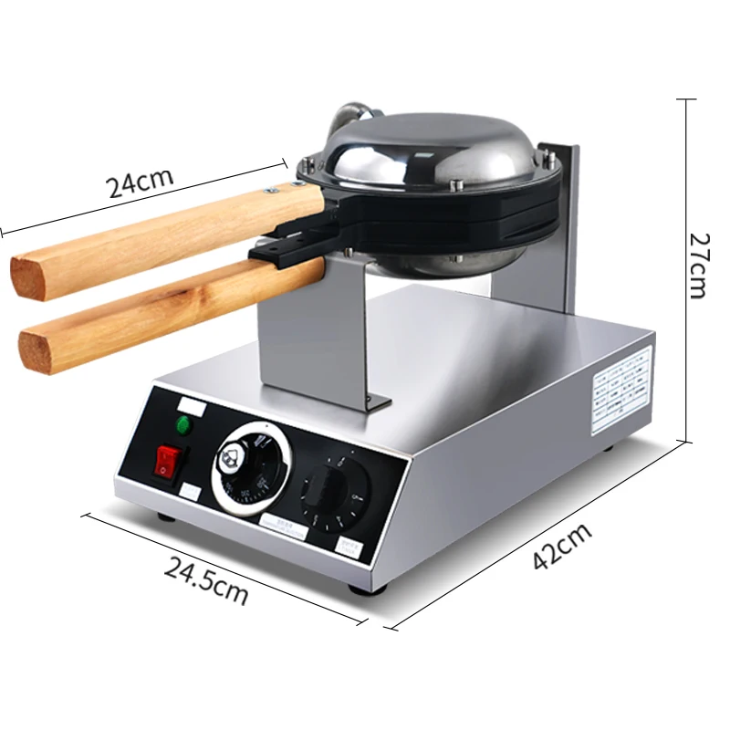 Industrial Europe market welcomed waffel maker mini waffle ice cream waffle maker