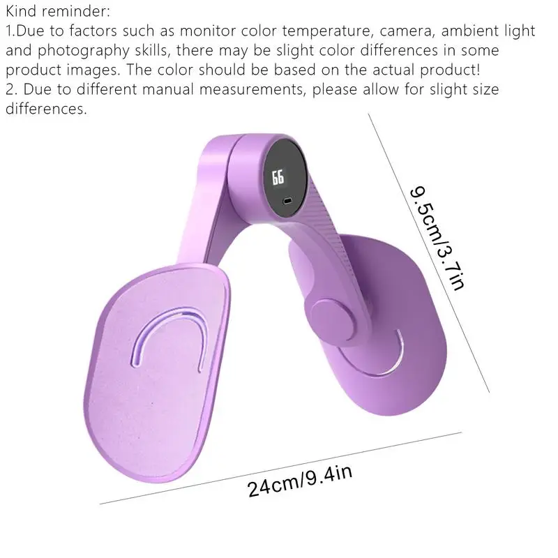 Pelvic Floor Trainer Women Leg Exerciser Machine Inner Thigh Exercise Equipment Pelvic Floor Muscle Repair Device for Thighs