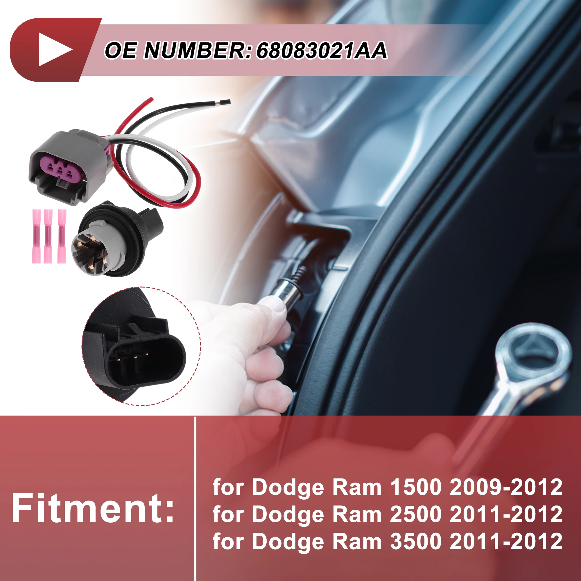 

X Autohaux проводка указателя поворота для Dodge Ram 1500 2009-2012 No 68083021AA