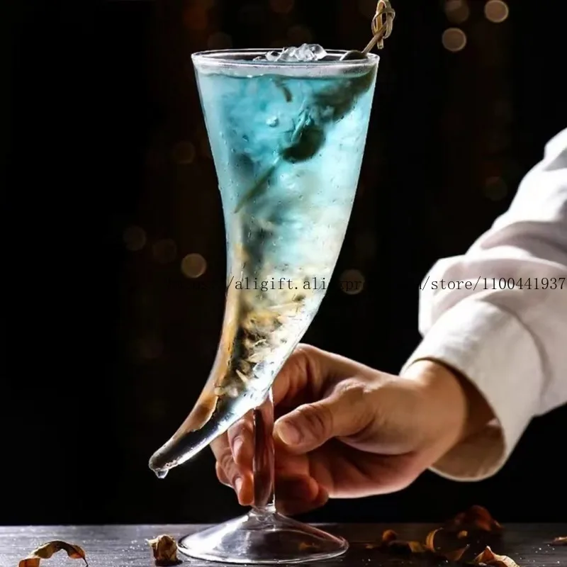 

Креативный лунный рог, мартини, хайбол, персонализированный бар, коктейль, бокал для красного вина