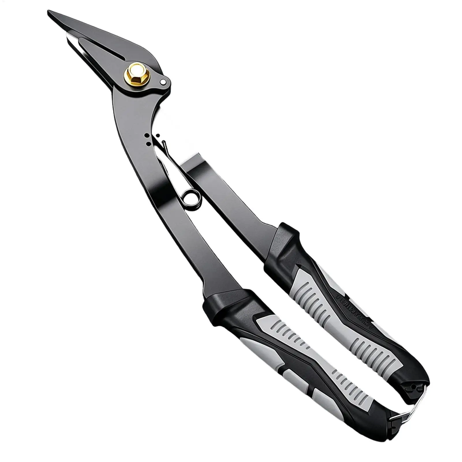 Metal Shears Rust-Resistant Long-Lasting Ergonomic Grip Scissors Sheet Metal Shears For Aluminum Gutter PVC Stainless Steel DIY
