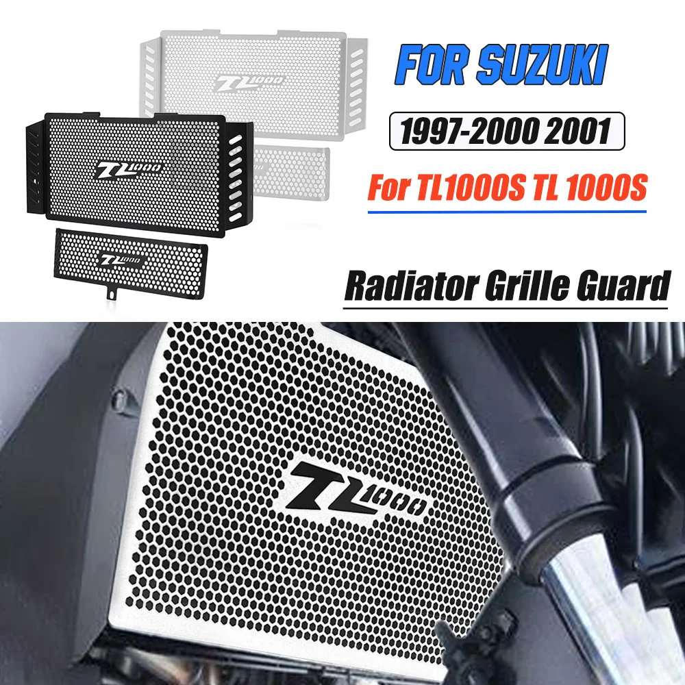 

Motocycle Radiator Grille Cover Water Tank Guard Protection Accessories For Suzuki TL1000S TL 1000S 1997 1998 1999 2000 2001