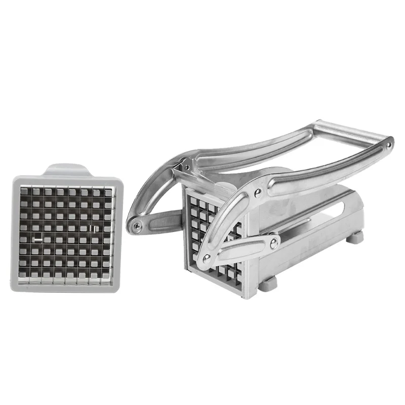 

Stainless Steel French Fries Cutter Vegetable Shredder Potato Chip Cut Machine For Kitchen