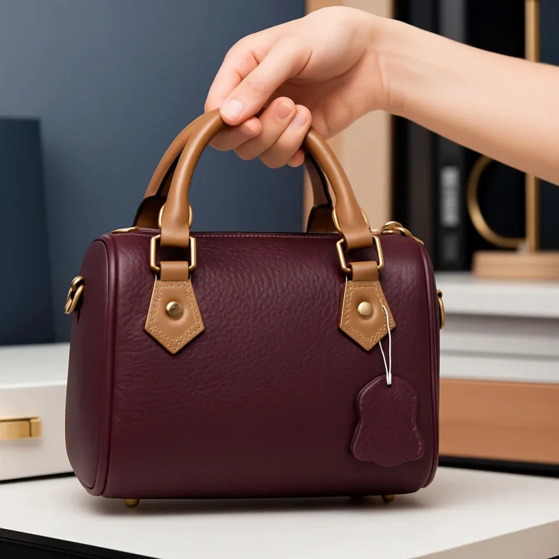 

New Casual Women's Leather Top-handle Shoulder bag large capacity Female Crossbody bag for Women Fashion