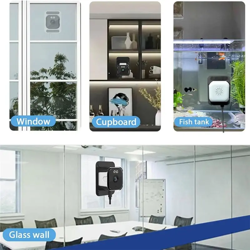 Stable Performance-Motion& Human Detection 2K Wifi Dual Band 2.4Ghz 5Ghz Window Camera With Mount Home Security Night Vision Cam