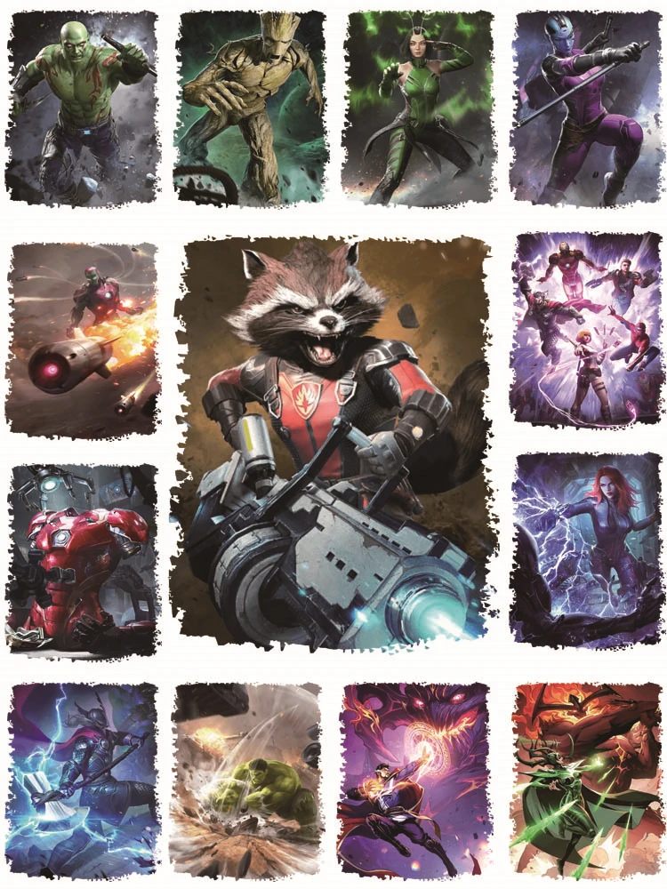 Marvel Guardians of the Galaxy Rocket Raccoon fusible clothing patches heat transfer stickers DIY Sewing Decoration iron on