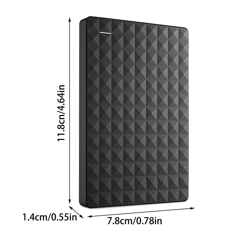 ฮาร์ดไดรฟ์แบบพกพาความเร็วสูง 2TB 4TB USB3.0 อัพเกรด SSD Solid State Drive