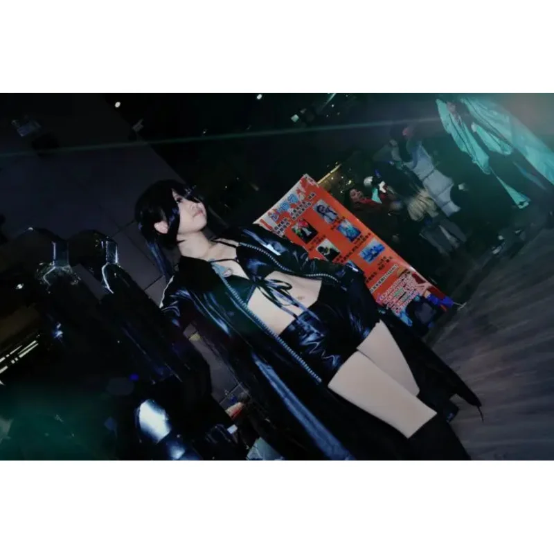

DY20BRS Black Dress Rock Cosplay Shooter Costume25