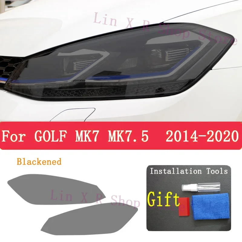 

TPU Protective Film For Volkswagen Golf 7 MK7 2014-2020 Car Headlight Black Taillight Transparent Anti-scratch Sticker PPF