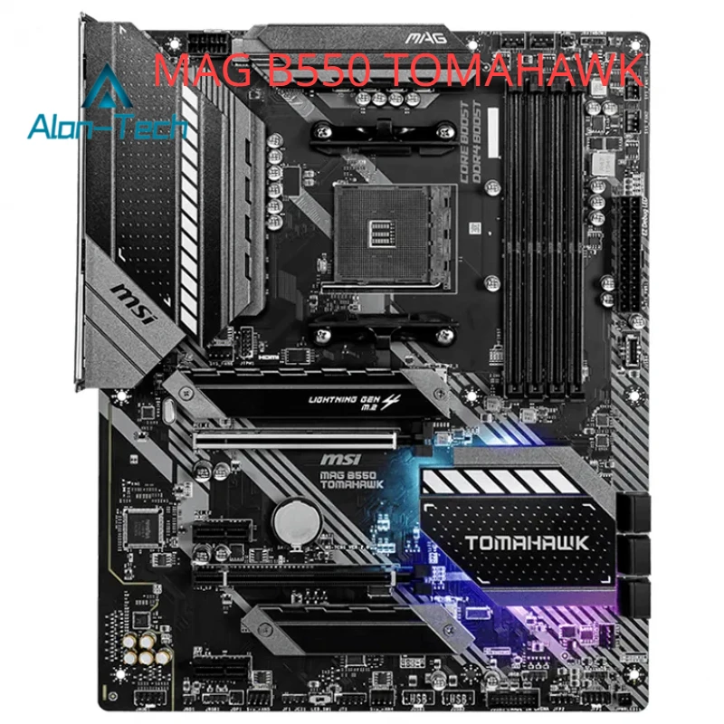 Placa-mãe Micro ATX para A-MD X99, M-SI Ma-g B550 TOMAHAWK chegada, alta qualidade, AM4, atacado